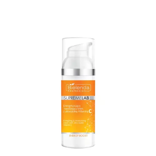 Bielenda Professional - Supremelab - Energy Boost - Energizing&Moisturizing Cream with Ultra-Stable Vitamin C - Energizující a hydratační krém s vysoce stabilním vitamínem C - 50 ml