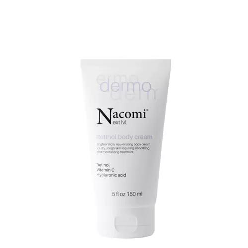 Nacomi - Dermo - Retinol Body Cream - Rozjasňující a omlazující tělový krém s retinolem a vitamínem C - 150 ml