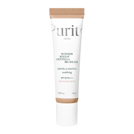Purito Seoul - Wonder Releaf Centella BB Cream SPF 30 PA+++ #23 Natural Beige - BB krém s Centella asiatica - 30 ml