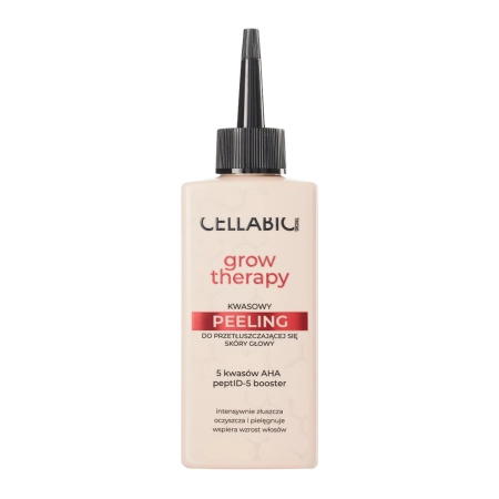Cellabic Tricho - Grow Therapy Woman - Kyselinový peeling pro mastnou vlasovou pokožku  - 150 ml
