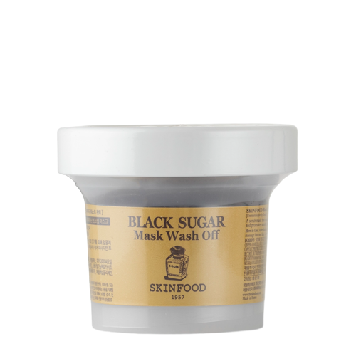 Skinfood - Black Sugar Mask Wash Off - Vyhlazující pleťová maska - 120 g