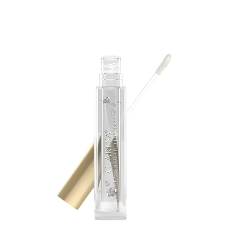 Claresa - Glass Of Water Lip Gloss - Lesk na rty s efektem skla - Crystal Water - 01 - 2 g