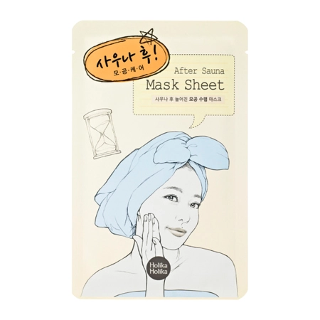 Holika Holika - After Mask Sheet - After Sauna - Intenzivní hydratační maska v plátýnku - 30 g