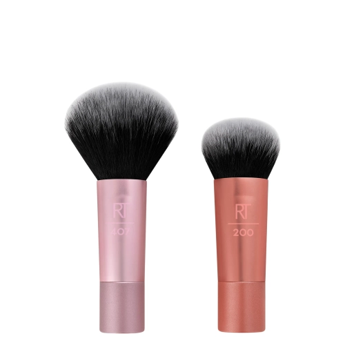 Real Techniques - Mini Brush Duo - Sada štětců na make-up v mini verzi