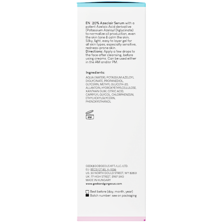 Geek & Gorgeous - aPAD - Sérum s deriváty kyseliny azelaové - 30 ml