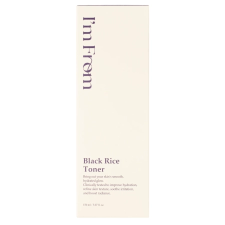 I'm From - Black Rice Toner - Tonikum na obličej s extraktem z černé rýže - 150 ml