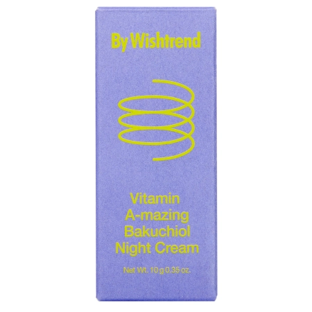 By Wishtrend - Vitamin A-mazing Bakuchiol Night Cream Mini - Noční krém s vitaminem A a bakuchiolem - 10 g