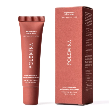 Polemic - Matcha Care - Regenerační maska na rty - 12 ml