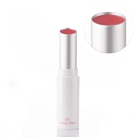 Rom&nd - Glasting Melting Balm - Lesklý balzám na rty - 02 Lovey Pink - 3,5 g