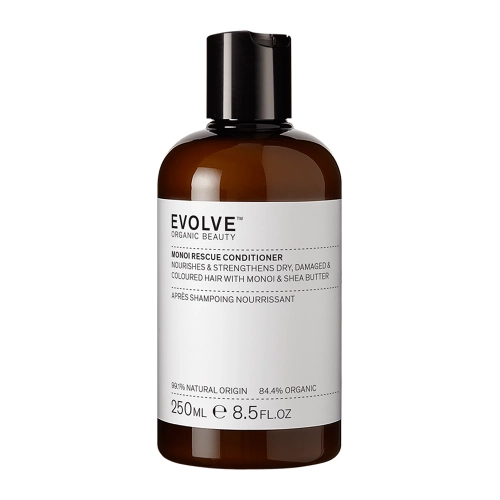 Evolve Organic Beauty - Monoi Rescue Natural Conditioner - Přírodní kondicionér na vlasy s olejem Monoï - 250 ml