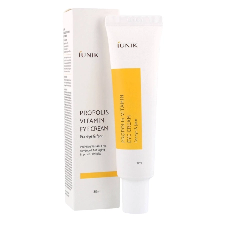 iUNIK - Propolis Vitamin Eye Cream - Oční krém proti stárnutí s propolisem - 30 ml