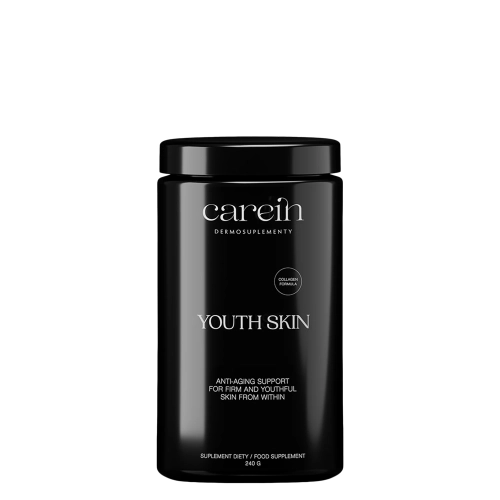 Carein - Youth Skin - Dermosuplement - Podpora pevnosti a zachování mladistvého vzhledu pleti - 240 g