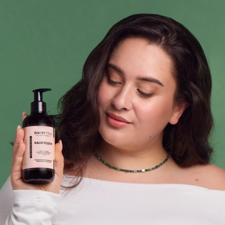 SkinTra - Salicylove - Čisticí gel na obličej a tělo s kyselinou salicylovou - 250 ml 