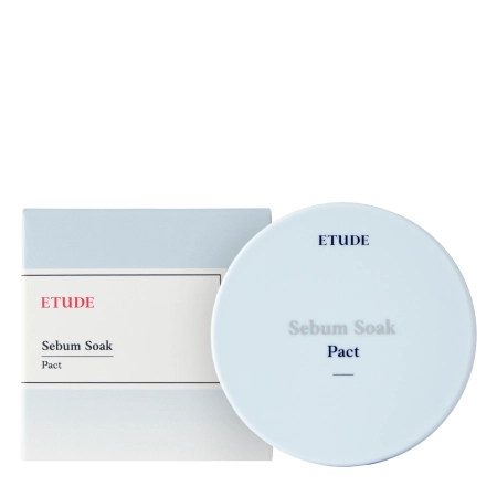 Etude House - Sebum Soak Pact - Kompaktní pudr s matujícím účinkem - 9,5 g