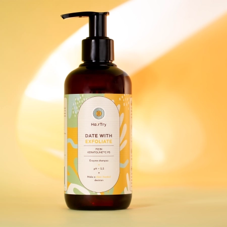 HairTry - Date With Exfoliate - Enzymatický šampon - 250 ml 