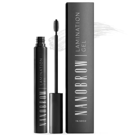Nanolash - Nanobrow Lamination Gel - Gel na obočí - Transparent - 7 ml