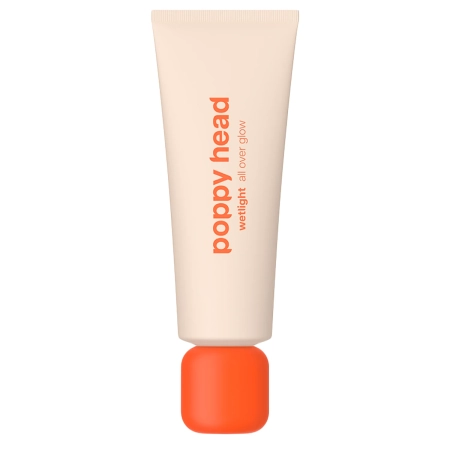 Poppy Head - Wetlight All Over Glow - Tekutý rozjasňovač na tělo a obličej - 02 Glitterini - 50 ml