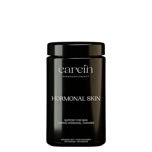 Carein - Hormonal Acne Skin - Dermosuplement - Redukce akné a podpora hormonální rovnováhy - 120 kapslí
