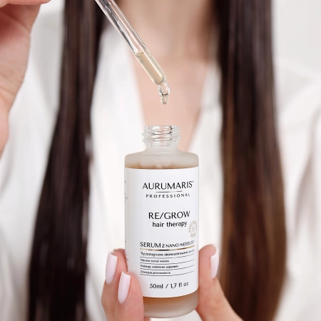 Aurumaris - Re/Grow Serum - Trichologické sérum proti vypadávání vlasů s mikrojehličkami - 50 ml
