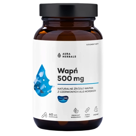 Aura Herbals - Aquamin - Vápník 500 mg - Kapsle - 60 ks