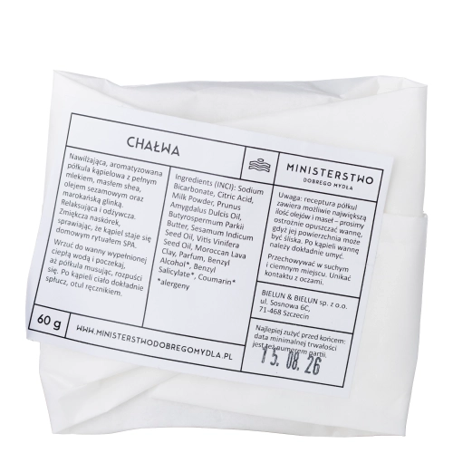 Ministerstwo Dobrego Mydła - Koupelová polokoule Chalva - 60 g