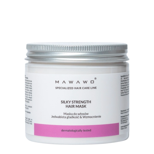 Mawawo - Silky Strenght Hair Mask - Hedvábně hladká maska na vlasy Hladkost & Posílení - 200 ml
