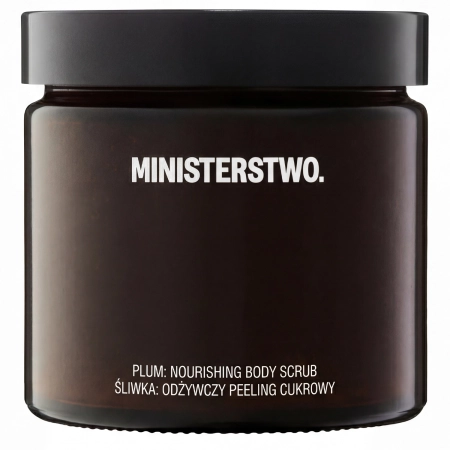  Ministerstwo Dobrego Mydła - Vyživující cukrový peeling - Švestka - 300 g