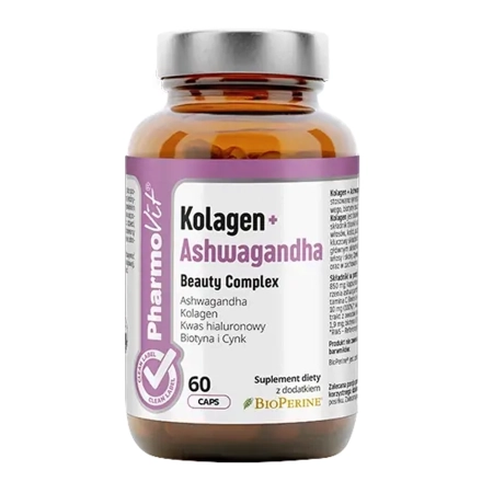 Pharmovit - Kolagen + Ashwagandha - Doplněk stravy - Kapsle - 60ks
