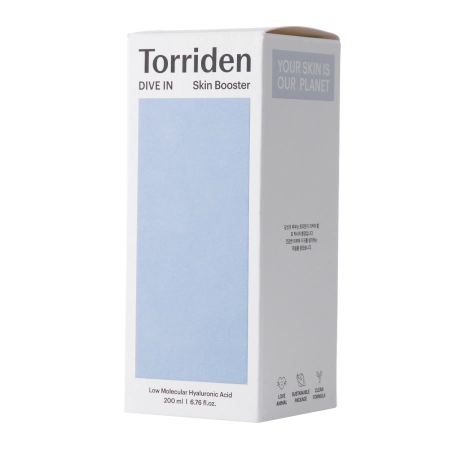 Torriden - Dive In - Low Molecular Hyaluronic Acid Skin Booster - Booster s kyselinou hyaluronovou - 200 ml