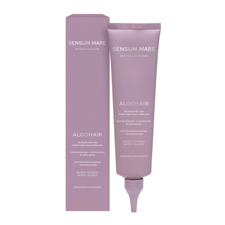 Sensum Mare - Algohair - Refreshing and Puryfing Scalp Peeling - Kyselinový a enzymatický peeling na vlasovou pokožku - 150 ml