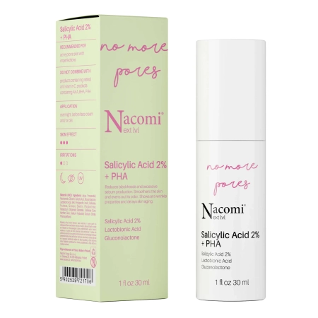  Nacomi - Next lvl - Kyselina salicylová 2% + PHA - 30 ml