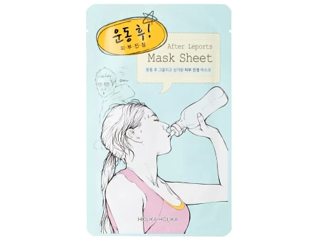 Holika Holika - After Mask Sheet - After Working Out - Regenerační plátýnková maska - 30 g