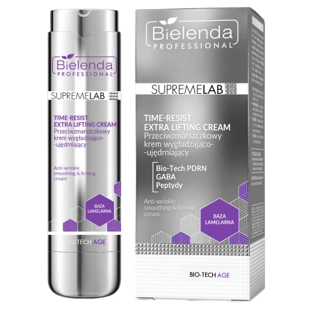 Bielenda Professional - Supremelab - Bio-Tech Age - Time-Resist Extra Lifting Cream - Přípravek proti vráskám s liftingovým a zpevňujícím účinkem - 45 ml