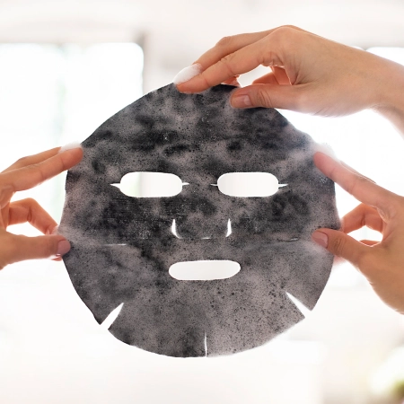 PIBU Beauty - Bubbling Charcoal Mask - Čistící plátýnková maska na obličej - 27 ml