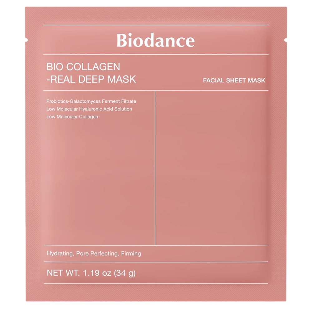 Biodance - Bio-Collagen Real Deep Mask - Zpevňující kolagenová maska na obličej - 1ks/34g