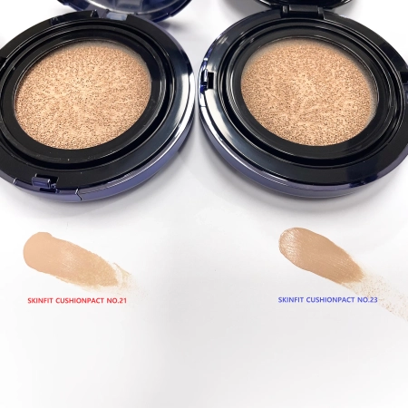 CUSKIN - Clean Up Skinfit Cushion Pact SPF50/PA++++ - Make-up v polštářku - No. 21 - Make-up 15 g+ Náplň 15 g