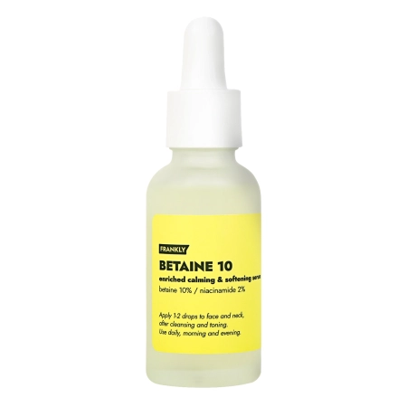 Frankly - Betaine 10% Serum - Hydratační a zklidňující pleťové sérum - 30 ml