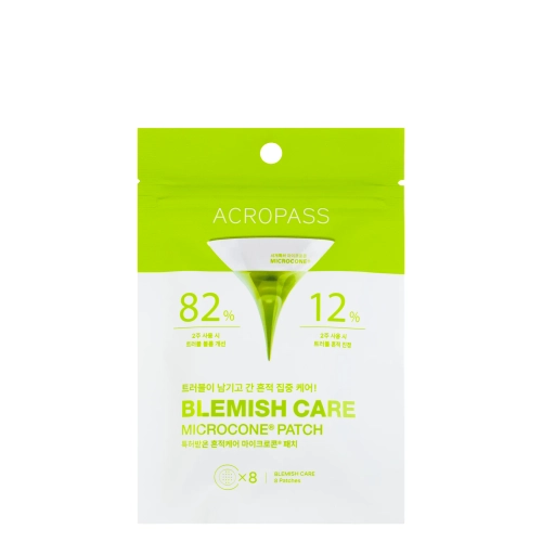 AcroPass - Blemish Care Microcone Patch - Náplasti s mikrojehličkami na pigmentové skvrny po nedokonalostech - 8 ks