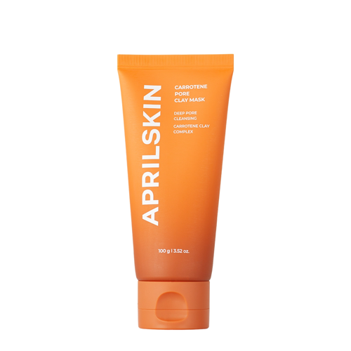 Aprilskin - Carrotene Pore Clay Mask - Čisticí pleťová maska s jílem - 100 g