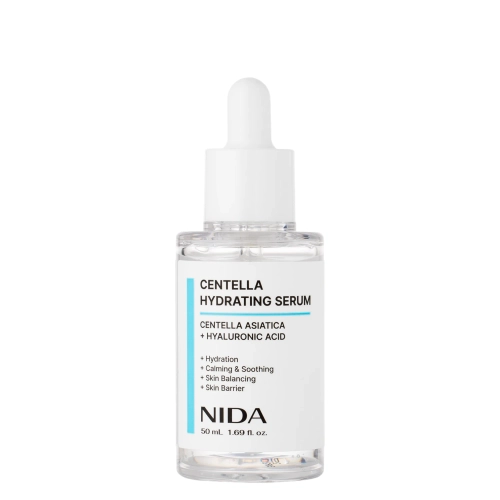 NIDA - Centella Hydrating Serum - Hydratační a zklidňující sérum na obličej - 50 ml