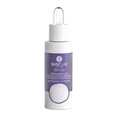 BasicLab - Esteticus - Elasticita a obnova - Zpevňující sérum s 0,5 % peptidů mědi - 30 ml