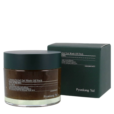 Pyunkang Yul - Calming Relief Gel Wash Off Pack - Zklidňující gelová maska na obličej - 100 g