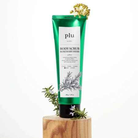 plu - Body Scrub - Peeling na tělo - Rosemary Herb - 200 g