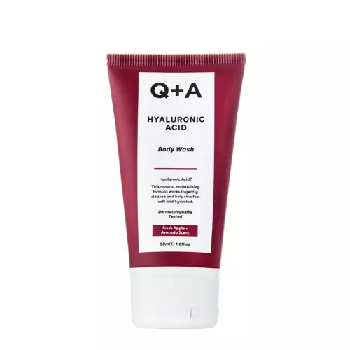 Q+A - Hyaluronic Acid Body Wash - Hydratační sprchový gel s kyselinou hyaluronovou - 50 ml