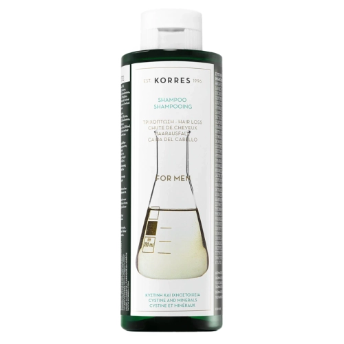 Korres - Shampoo Cystine & Minerals - Šampon proti vypadávání vlasů pro muže - 250 ml