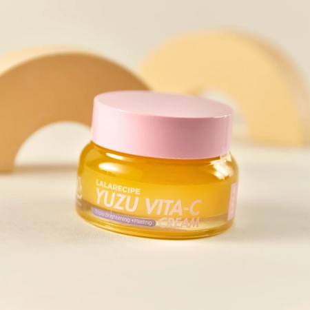 LalaRecipe - Yuzu Vita C Cream - Rozjasňující pleťový krém s vitamínem C - 50 ml