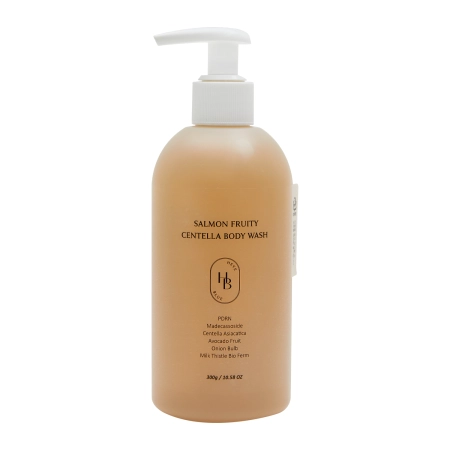 HEVEBLUE - Salmon Fruity Centella Body Wash - Tělový mycí gel - 300 g