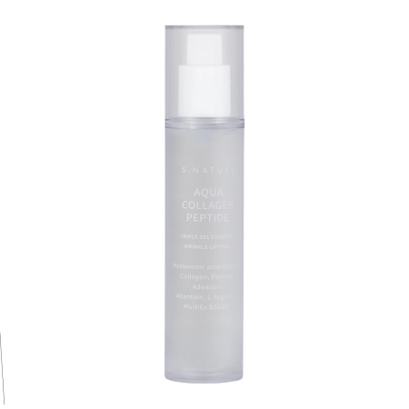 S.Nature - Aqua Collagen Peptide Triple Gel Essence - Kolagenová a peptidová pleťová esence - 50 ml