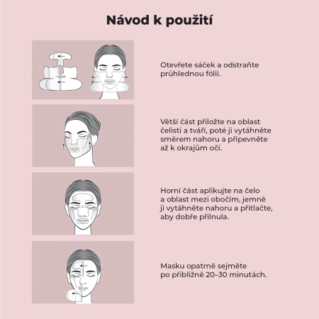 REVCELL - Vita Collagen Full Face Lifting Up Mask - Liftingová plátýnková maska - 1ks/19g