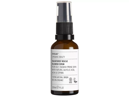 Evolve Organic Beauty - Rainforest Rescue Blemish Serum - Sérum proti akné a ucpaným pórům - 30 ml